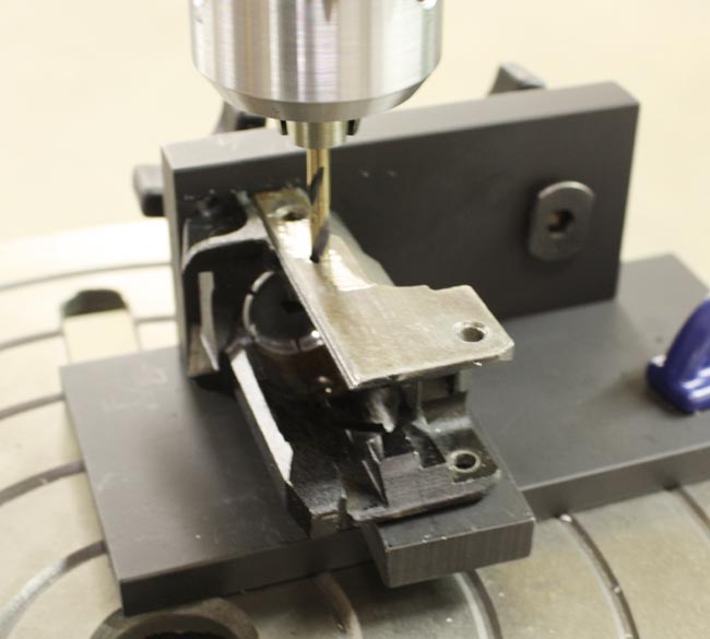 rivet drilling fixture