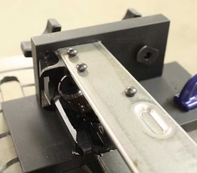 rivet drilling fixture