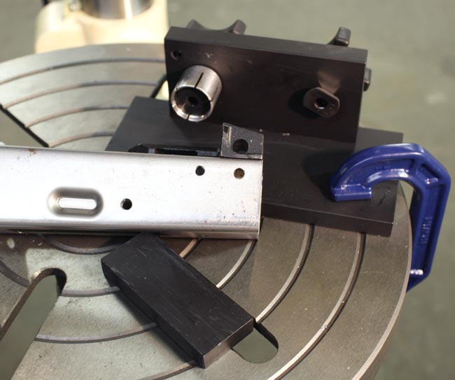 rivet drilling fixture