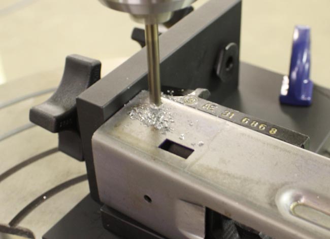 rivet drilling fixture