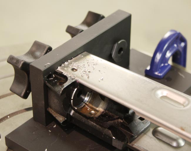 rivet drilling fixture