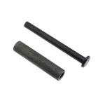 AK-Builder Bulgarian-style center support sleeve and rivet for 1mm receivers, heat treated alloy steel.