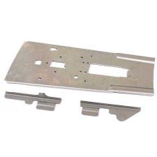 Romanian 7.62 RPK 1.5mm receiver flat and matching bolt guide rails, 4130 steel in the white.