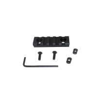 TDI  PICATINNY RAIL WITH MLOK INTERFACE ALUMINUM BLACK 3 SLOTS, P3-31