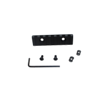 TDI  PICATINNY RAIL WITH MLOK INTERFACE ALUMINUM BLACK 7 SLOTS, P3-33