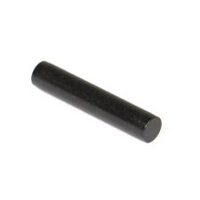 Angled view of dark, heat treated 4140 steel Yugo M70/M72 oversize barrel pin, .315.