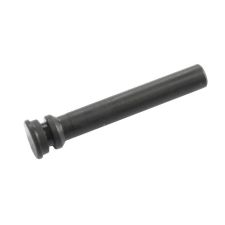 AK-Builder black oxided heat treated tool steel extended length axis pin with head.