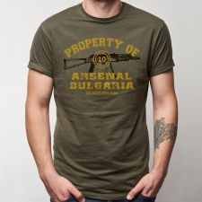 PROPERTY OF ARSENAL BULGARIA T-SHIRT, SH-01