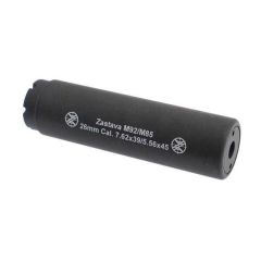 YUGO M92/M85 PAP ZASTAVA 5" FAKE SUPPRESSOR BLACK ANODIZED, L1-41