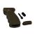Large Rubber Rear Grip - O/D Green