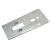 AK-Builder AK74 5.45x39 receiver flat, 4130 annealed, in the white, with 5.45 magwell dimples.