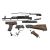 ROMANIAN FIXED STOCK 7.62X39 PARTS KIT WITH HEADSPACED NEW 16" US BARREL, KIT-26N