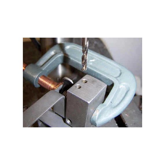 HARDENED TRIGGER GUARD RIVET DRILLING JIG, A3-41
