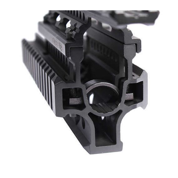 Guntec USA Gen 2 AK-47 Quad Rail with New Barrel Clamp Design P/N: AKHG-C (AKHGLIP-BC)