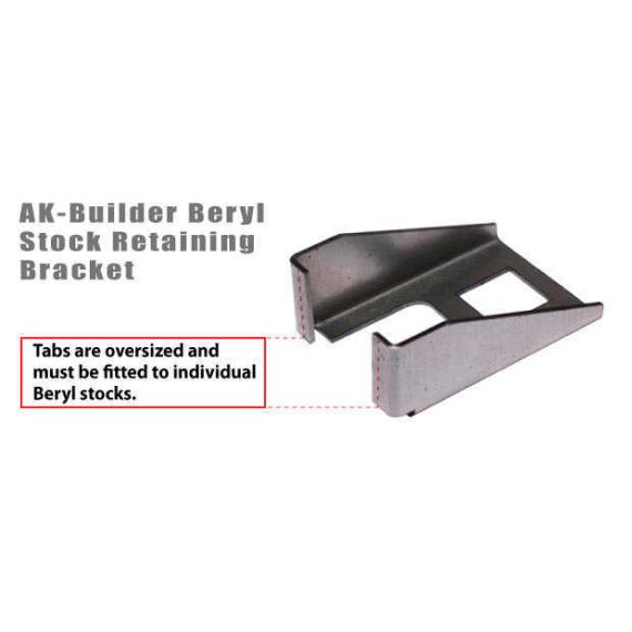 AK-Builder Beryl Stock Retaining Bracket - Oversized Tabs