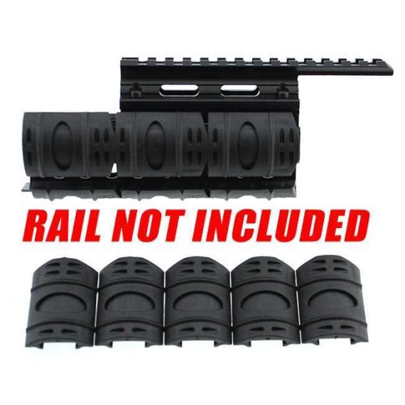 RUBBER RAIL COVERS, S-25
