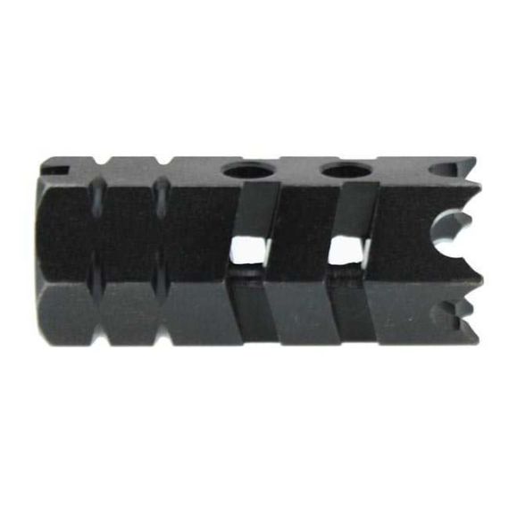 AR-15 1/2-28 SPIKED MUZZLE BRAKE/COMPENSATOR, N-43