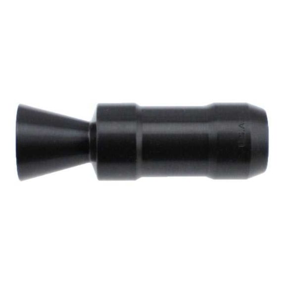 AK-Builder 7.62 Krink 14-1 LH flash hider, black oxided steel.
