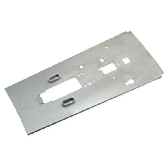 AK-Builder AK74 5.45x39 receiver flat, 4130 annealed, in the white, with 5.45 magwell dimples.
