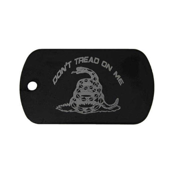 Dont Tread on Me Dog Tag