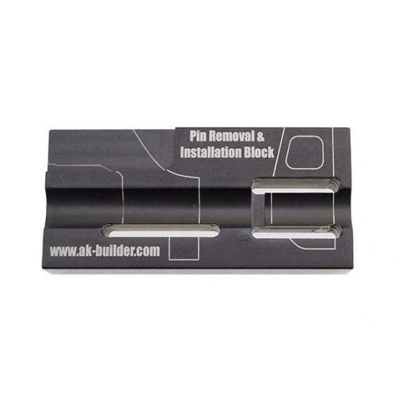 AK-BUILDER FRONT SIGHT & GAS BLOCK SUPPORT, C8-11