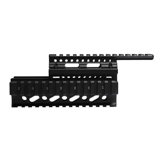 GEN 2 AK-47 QUAD RAIL WITH NEW BARREL CLAMP DESIGN, P2-41