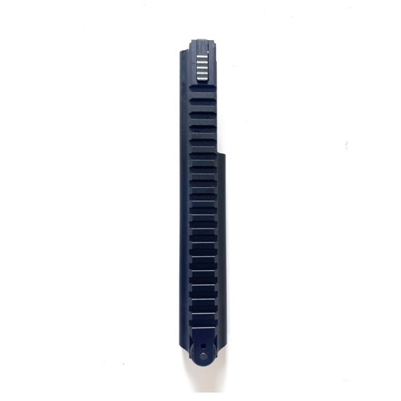 TDi AK/AKM Dust Cover with integrated Picatinny rail, matte black hard coat anodized aluminum.