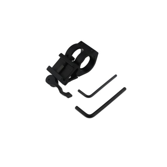 45 DEGREE SIDE OFFSET 1" RING QD RAIL MOUNT, L1-61