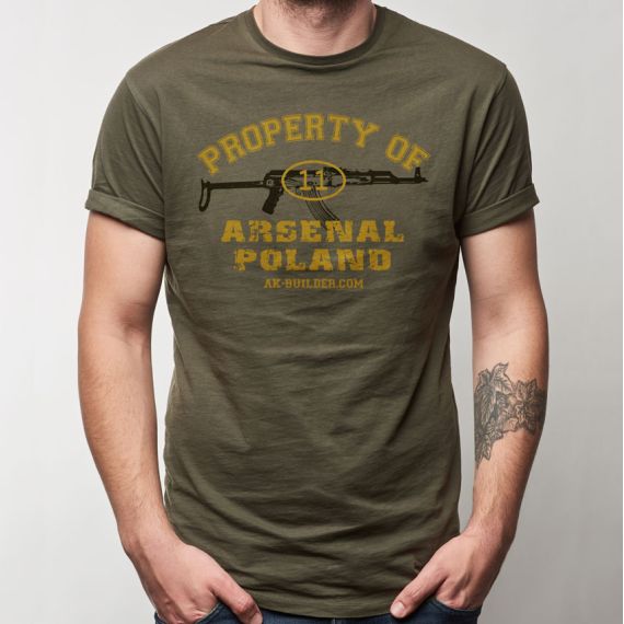 PROPERTY OF ARSENAL POLAND T-SHIRT, SH-22