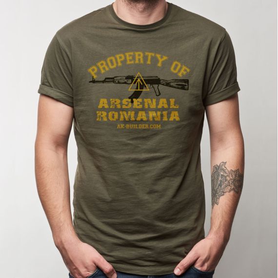 PROPERTY OF ARSENAL ROMANIA T-SHIRT, SH-11