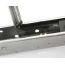AK-Builder Rail Alignment Fixture inserted into an in-the-white stamped AK receiver.