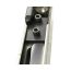 AK-Builder Rail Alignment Fixture, black oxide steel, installed in AK receiver, clamping lower bolt guide rail.