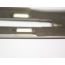 Close-up of AK-Builder Polish Underfolder 1mm receiver flat, 4130 annealed steel, in the white.