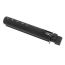 AK-Builder hard anodized 6061 T6 aluminum 5 position commercial buffer tube with rubber end cap.