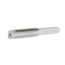 Angled view of uncoated high speed steel 12mm x 1.25mm gas piston tap.