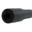 Close-up of AK-Builder AIMS-74 nitrided barrel end, showing deep hexagonal opening.
