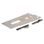 AK-Builder Bulgarian Sidefolder AK74SU 5.45 flat, unfinished 4130 steel with guide rails.