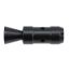 Black oxided 7.62 Krink 14-1 LH flash hider, side view showing cone and ports.