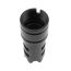 Black oxided 4140 steel Yugo M92/M85 26mm LH Fishbone Brake with detent notch.