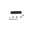 TDI  PICATINNY RAIL WITH MLOK INTERFACE ALUMINUM BLACK 7 SLOTS, P3-33