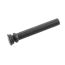 AK-Builder black oxided heat treated tool steel extended length axis pin with head.
