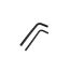 45 DEGREE SIDE OFFSET 1" RING QD RAIL MOUNT, L1-61